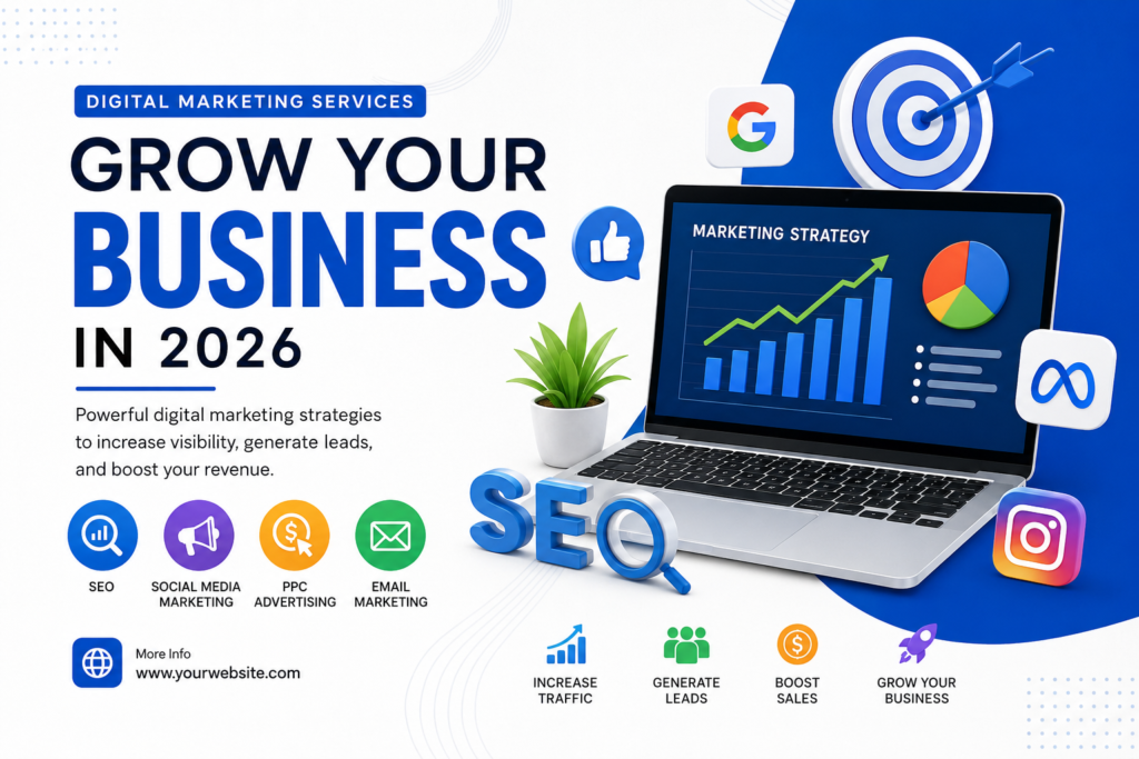 How Digital Marketing Services Can Grow Your Business Best Digital Marketing Services to Grow Your Business in 2026
